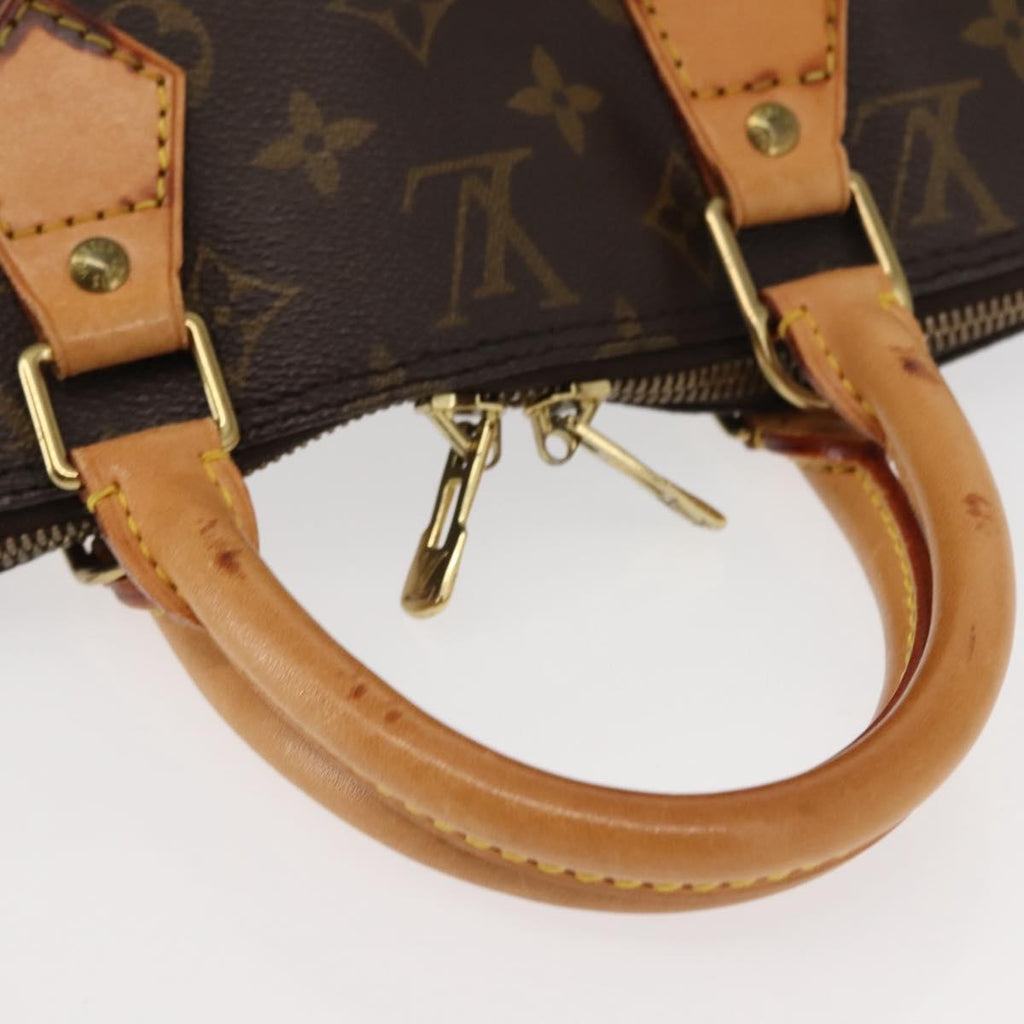 Louis Vuitton Alma Handbag Monogram Canvas Brown Canvas Handbag