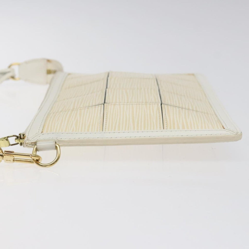 Louis Vuitton Delmonico Pochette Stretch Epi Leather Beige Leather Clutche & Pouche Bag