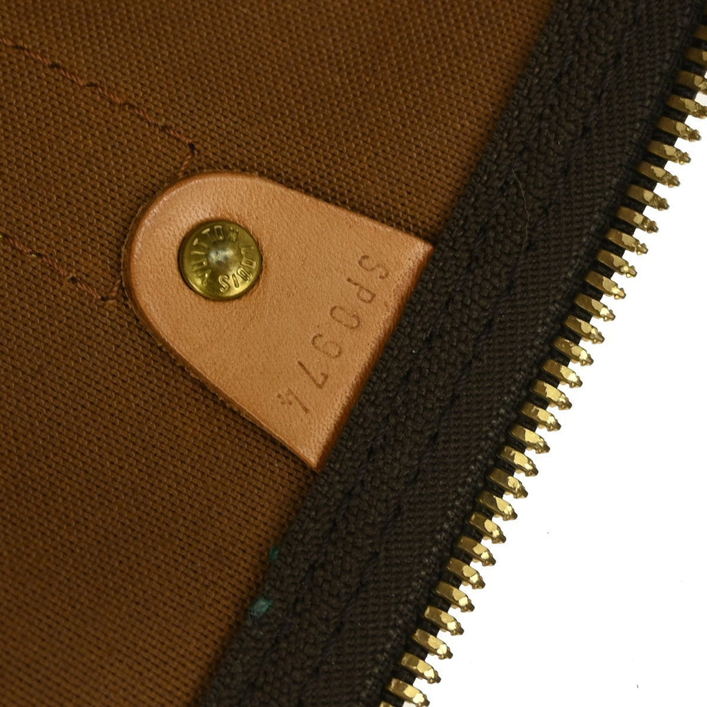 Louis Vuitton Keepall Bag Monogram Canvas Brown Canvas Travel Bag