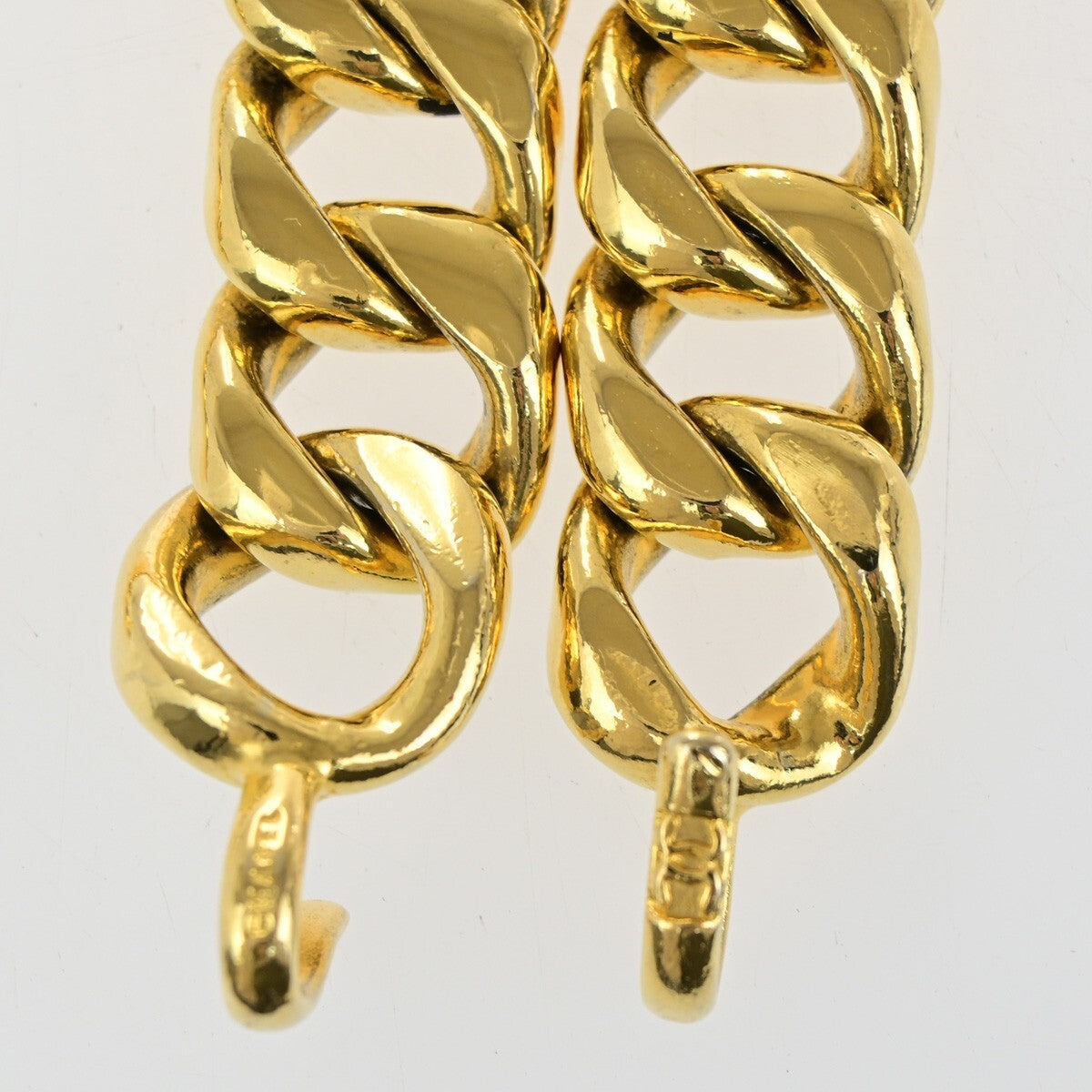 Chanel Cc Chunky Chain-Link Belt Gold-Plated Gold Gold_Plated Accessory