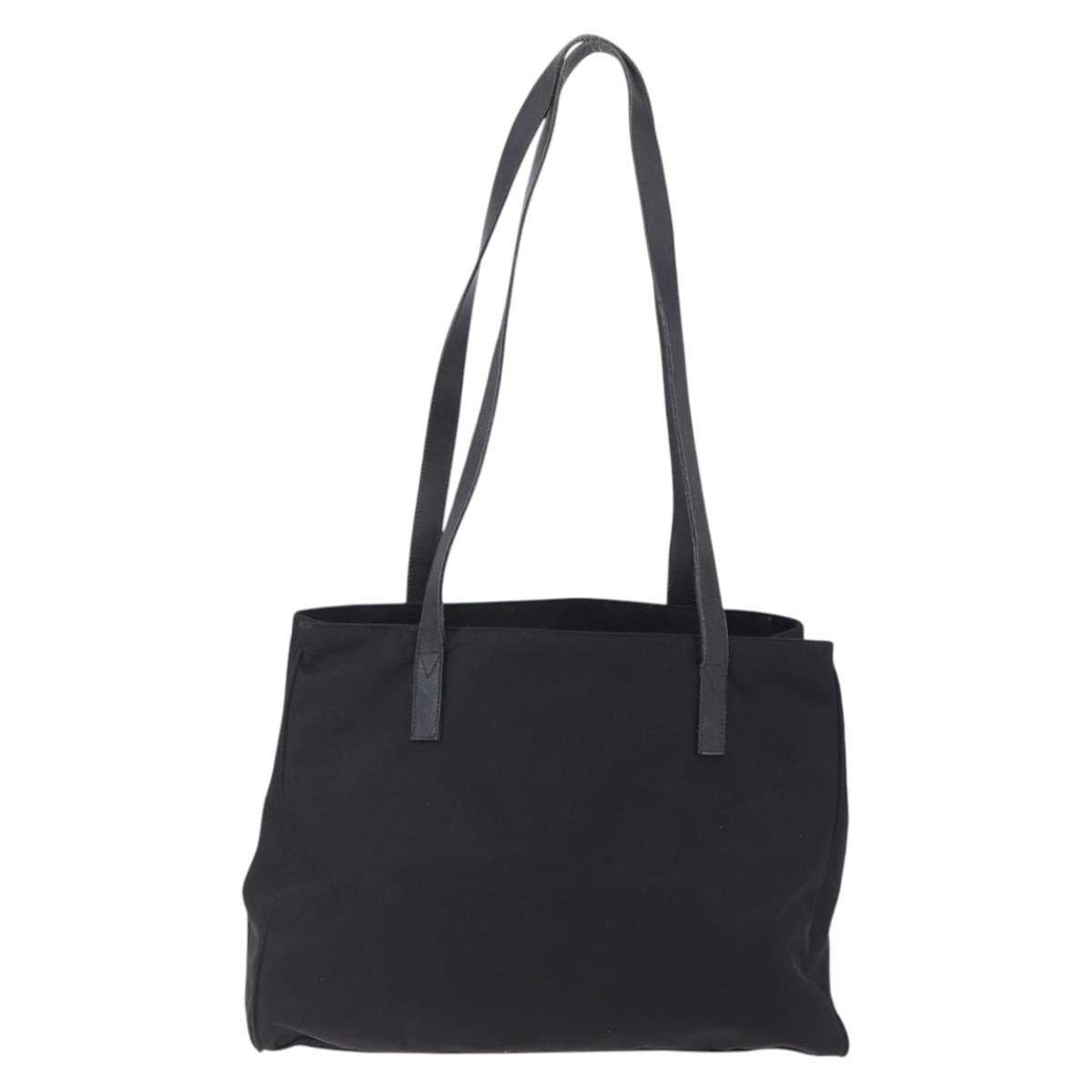Fendi Vintage Ff Tote Nylon Black Nylon Tote Bag Bag