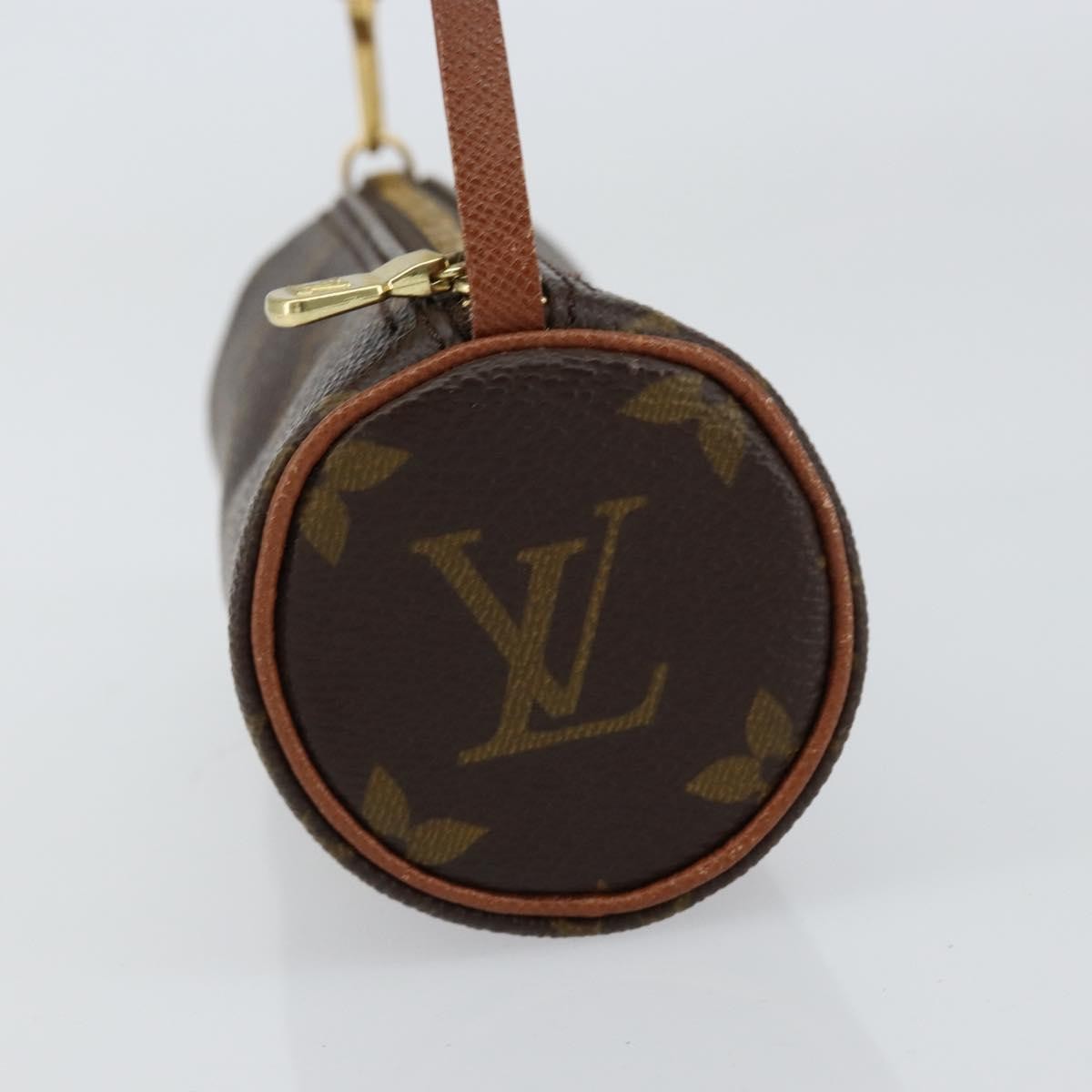 Louis Vuitton Papillon Pochette Monogram Canvas Brown Canvas Clutche & Pouche Bag
