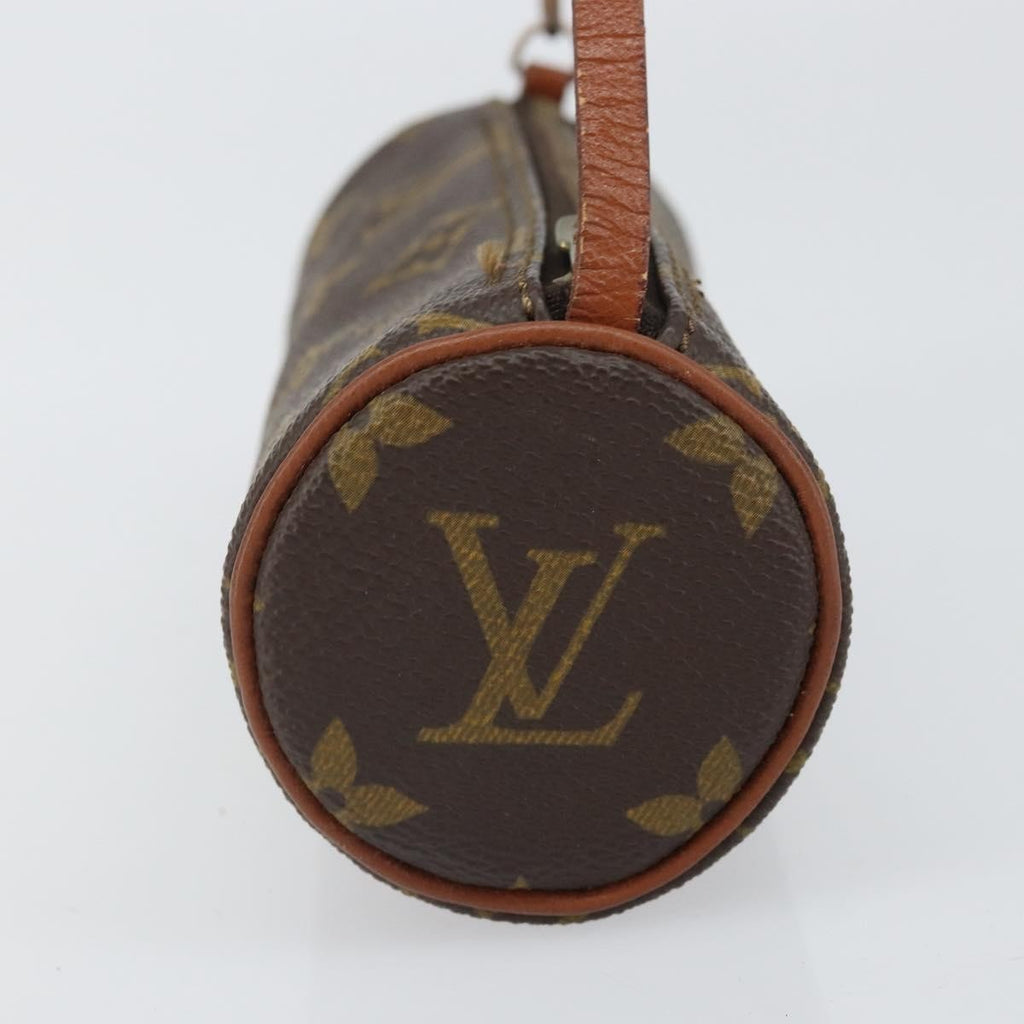 Louis Vuitton Papillon Pochette Monogram Canvas Brown Canvas Clutche & Pouche Bag