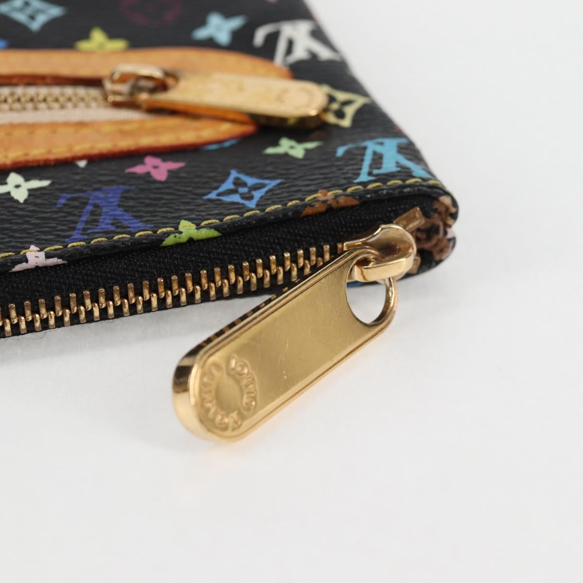 Louis Vuitton Pochette Gm Monogram Multicolor Multicolour Canvas Clutche & Pouche Bag