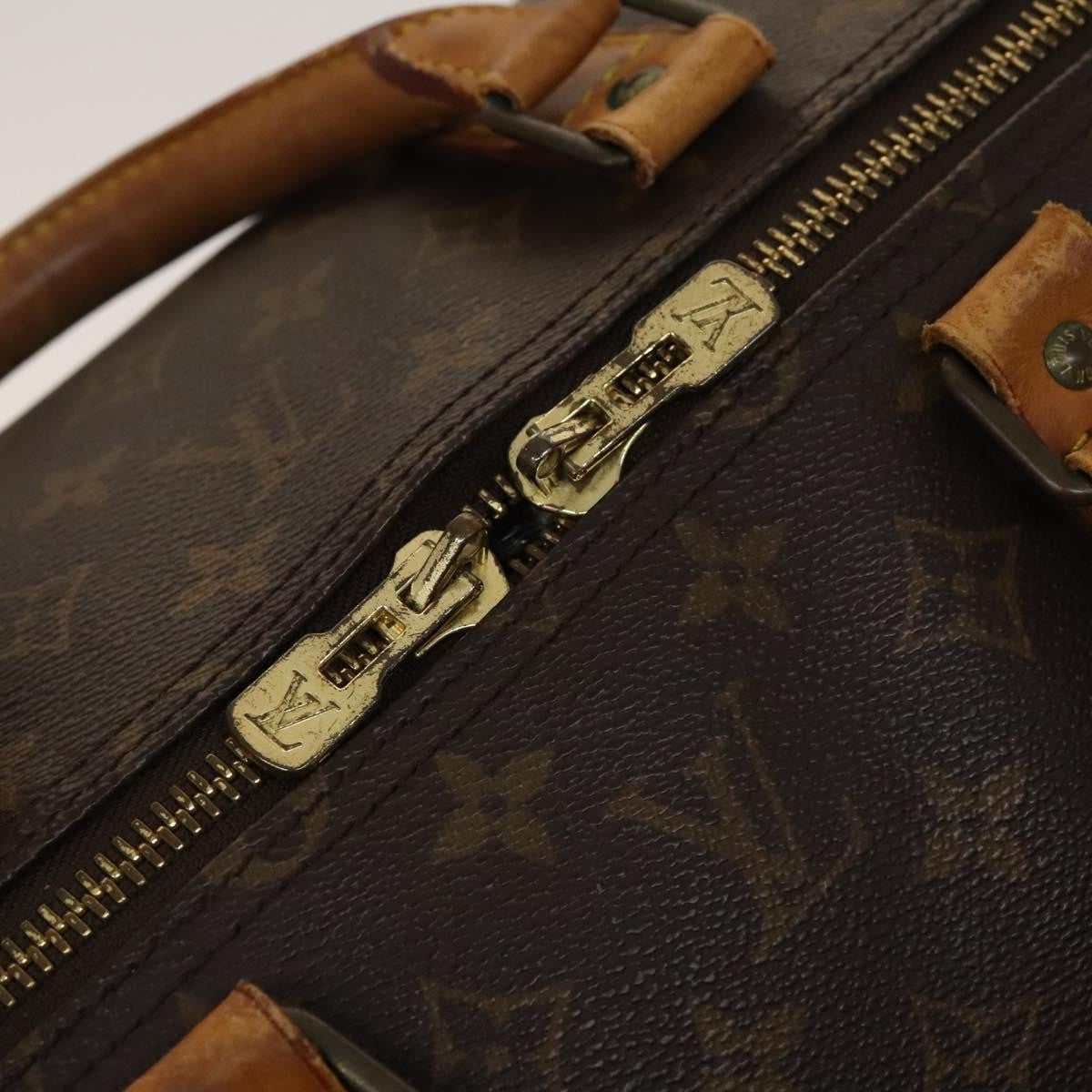Louis Vuitton Keepall Bag Monogram Canvas Brown Canvas Travel Bag