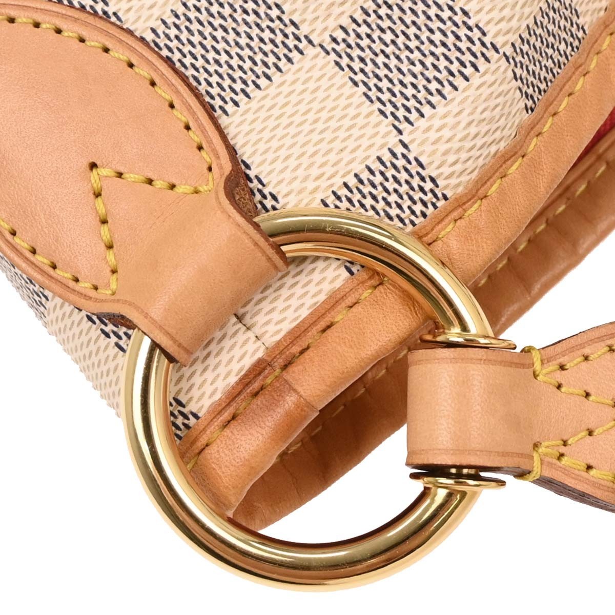 Louis Vuitton Delightful Nm Handbag Damier White Canvas Shoulder Bag