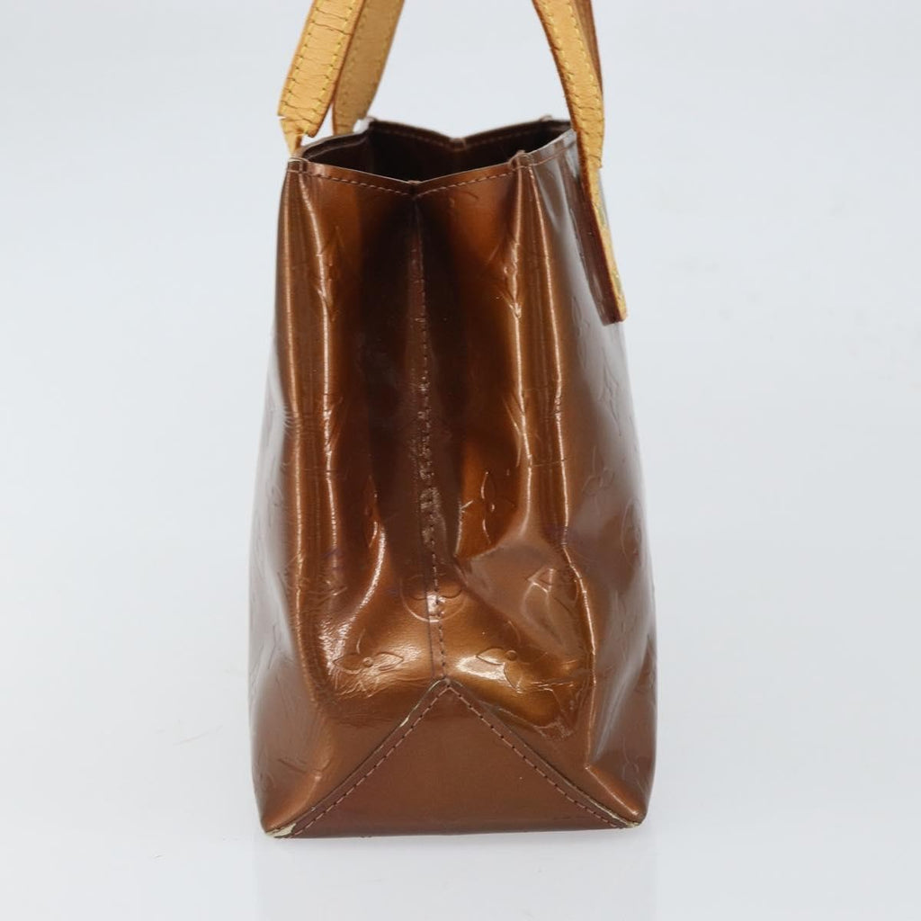 Louis Vuitton Reade Handbag Monogram Vernis Brown Patent_Leather Handbag