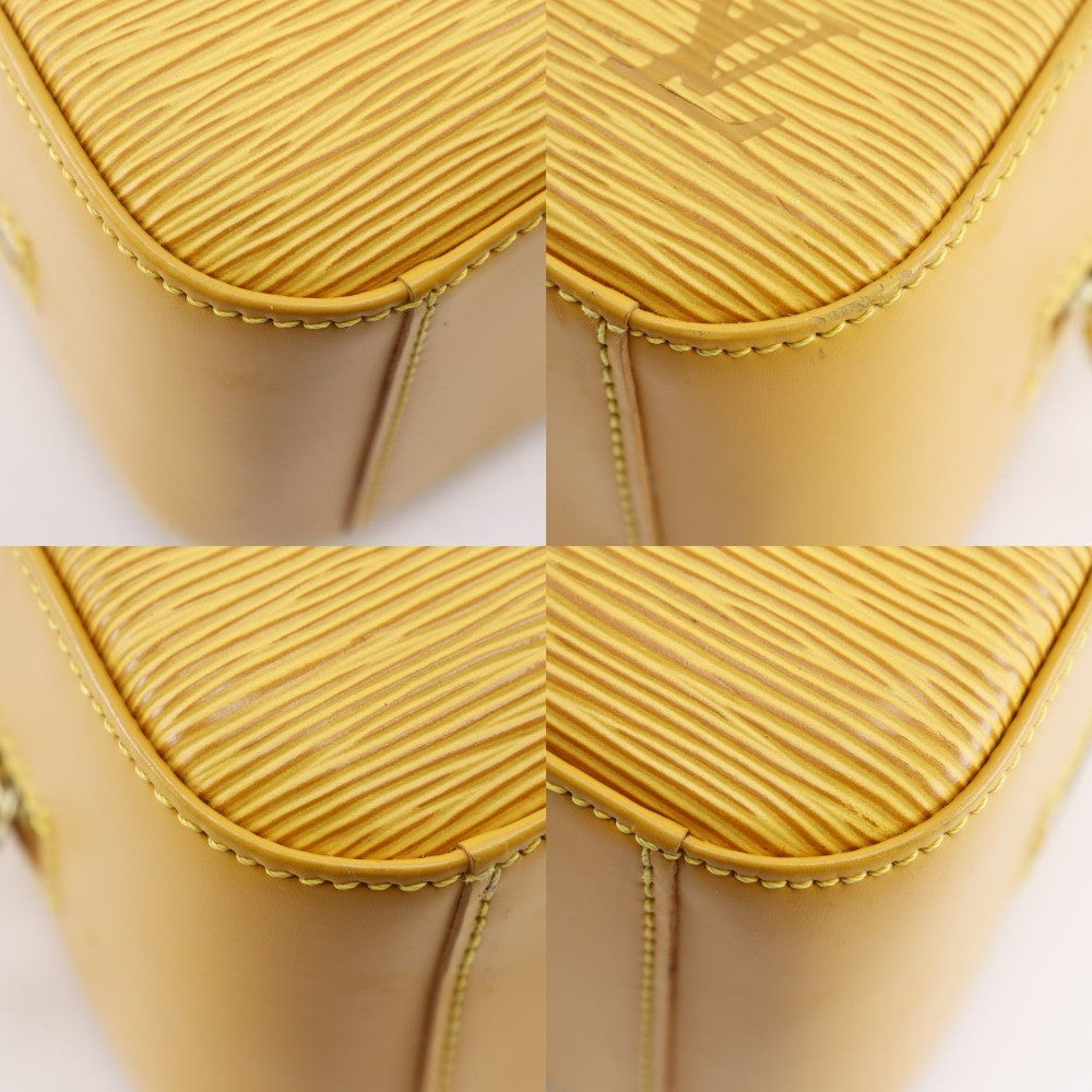 Louis Vuitton Jasmin Bag Epi Leather Yellow Leather Handbag