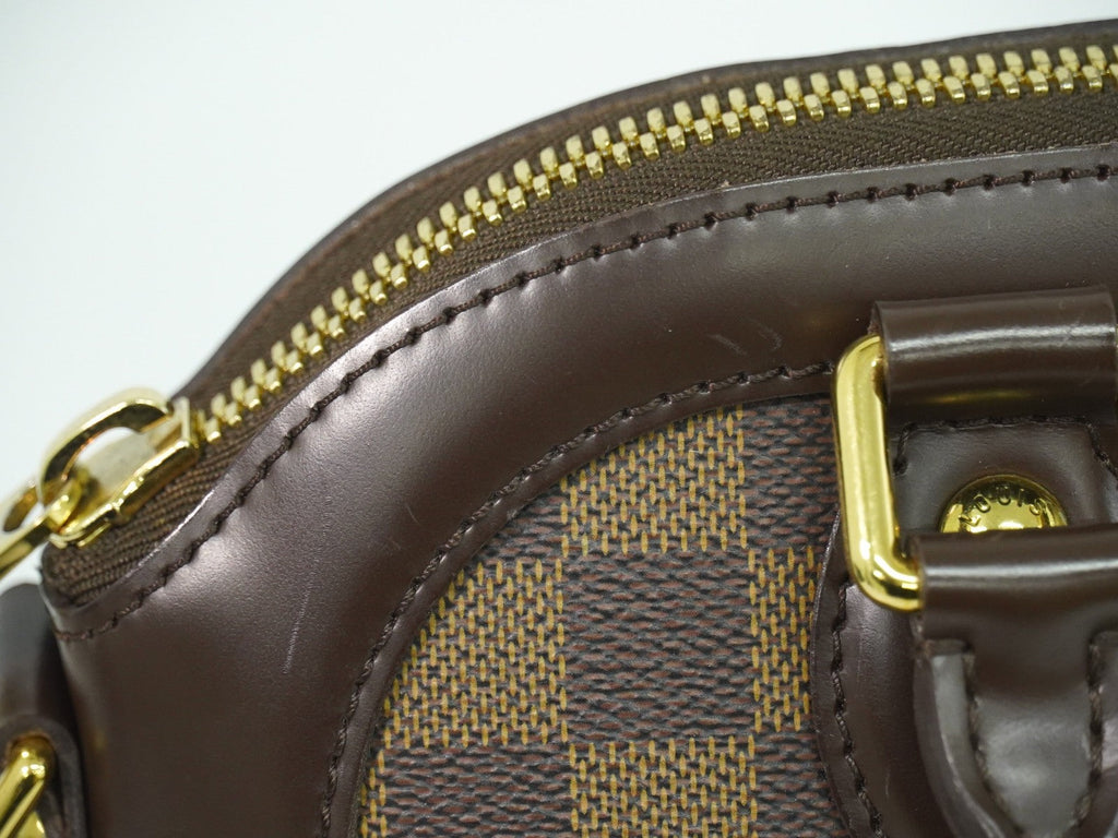 Louis Vuitton Trevi Handbag Damier Brown Canvas Handbag