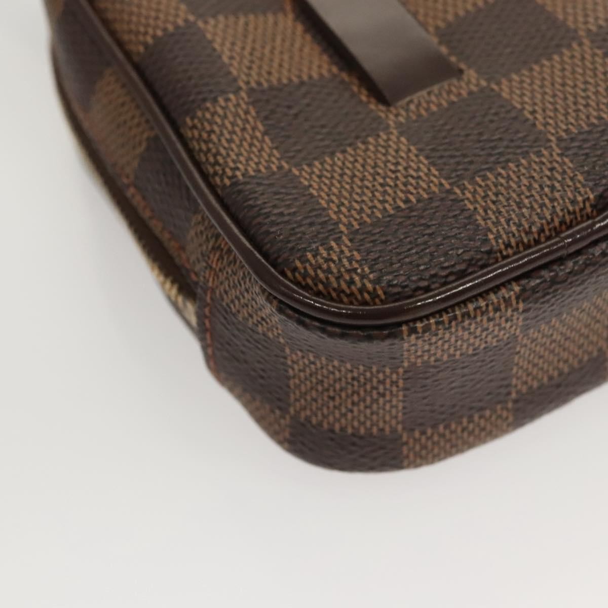 Louis Vuitton Etui Okapi Camera Case Damier Brown Canvas Bag