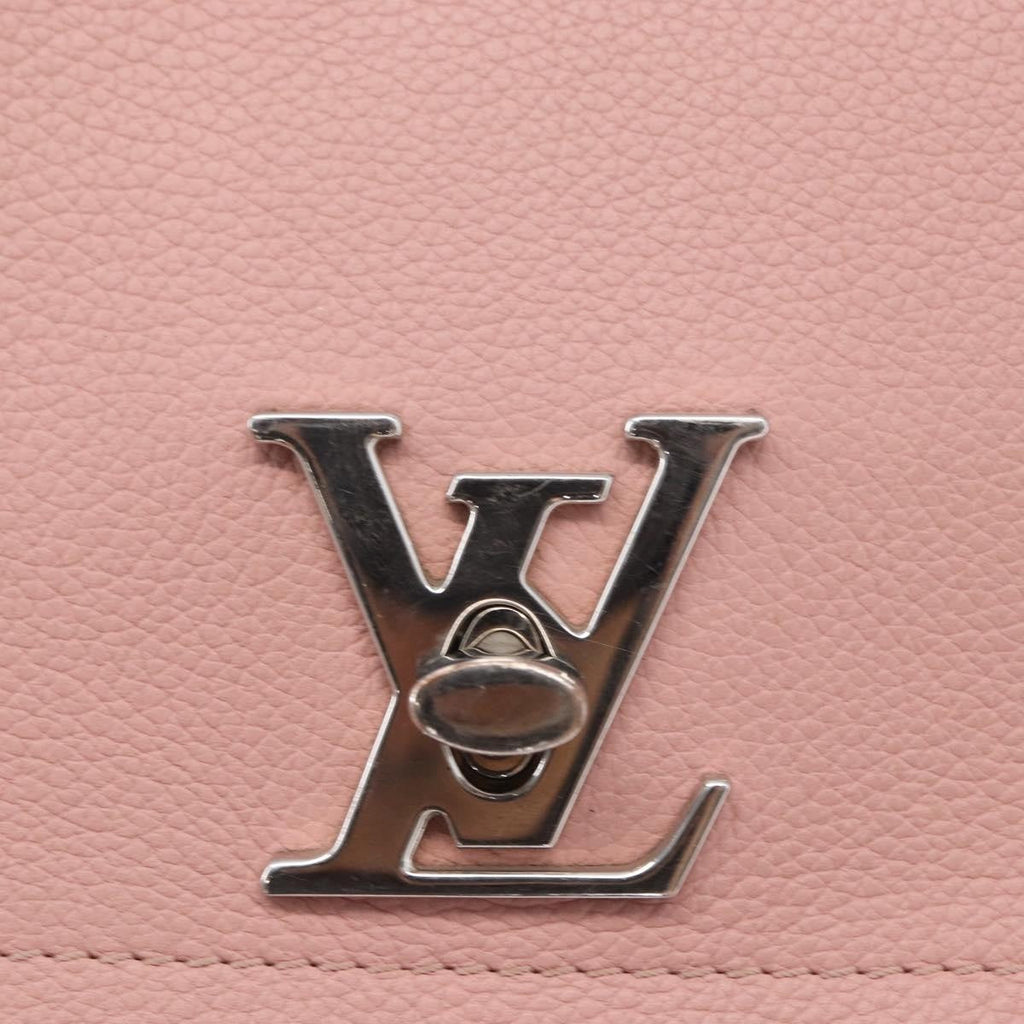Louis Vuitton Lockme Ii Handbag Leather Pink Leather Shoulder Bag
