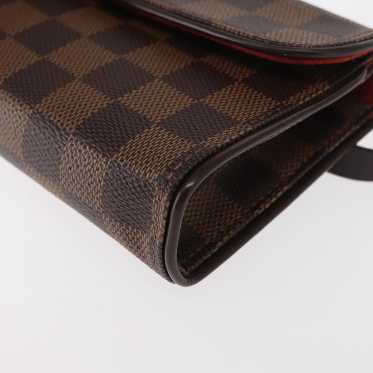 Louis Vuitton Florentine Waist Bag Monogram Canvas Brown Canvas Clutche & Pouche Bag