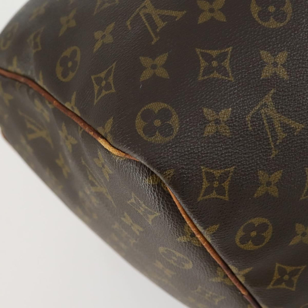 Louis Vuitton Keepall Bag Monogram Canvas Brown Canvas Travel Bag
