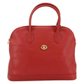 Burberry Vintage Handbag Leather Red Leather Handbag