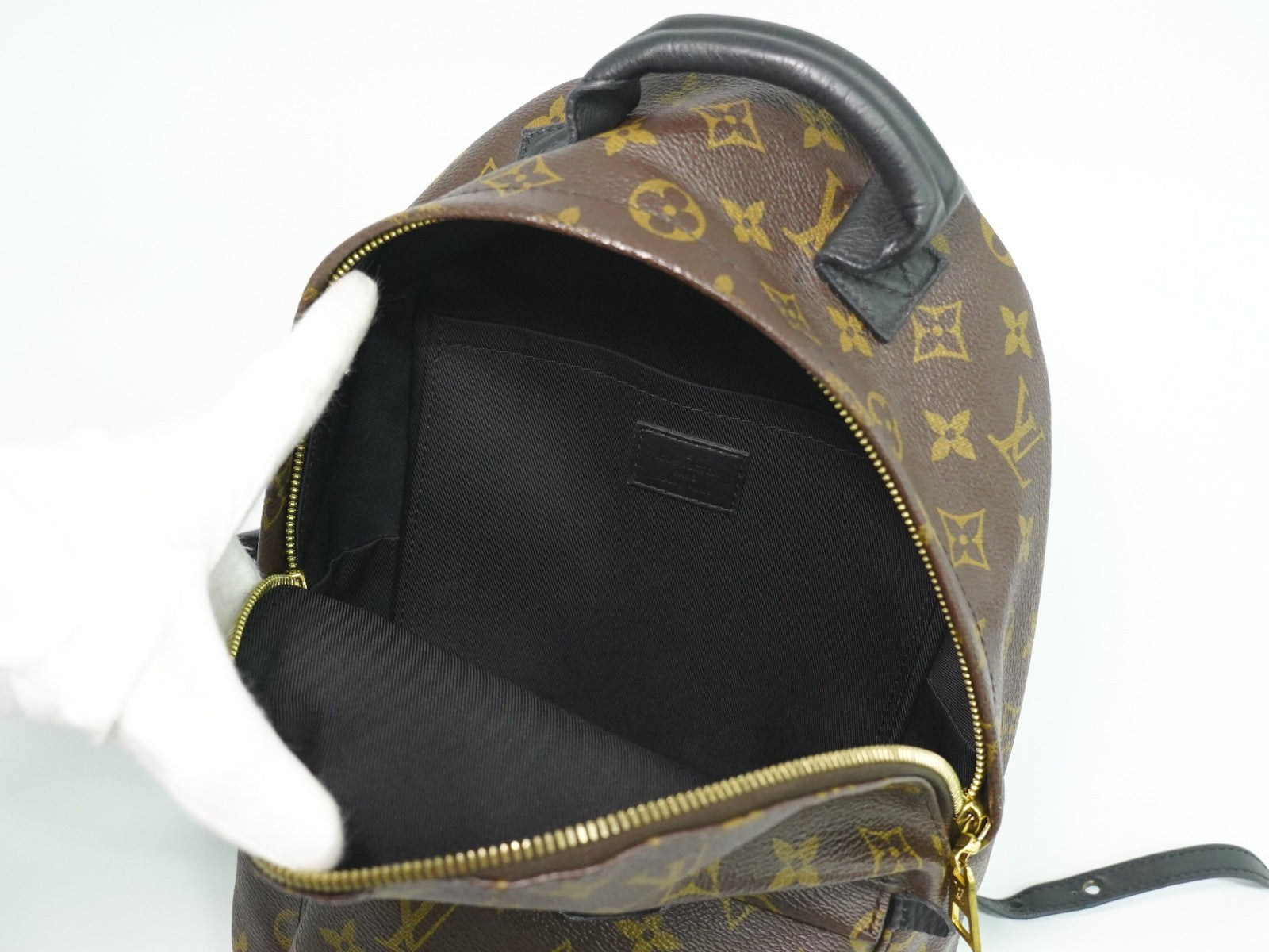 Louis Vuitton Palm Springs Backpack Monogram Canvas Brown Canvas Backpack Bag