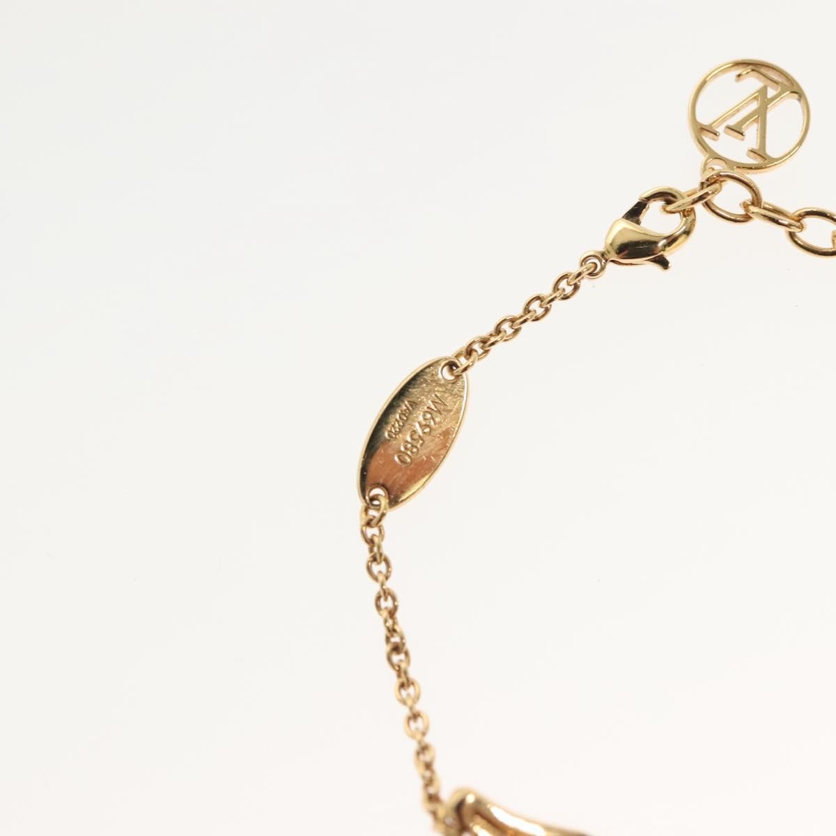 Louis Vuitton Essential V California Dreaming Bracelet Metal With Crystals Gold Metal Bracelet Jewelry