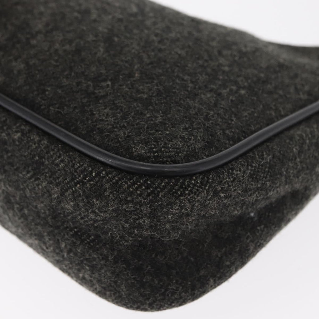 Prada Re-Edition 2000 Hobo Wool Gray Wool Handbag