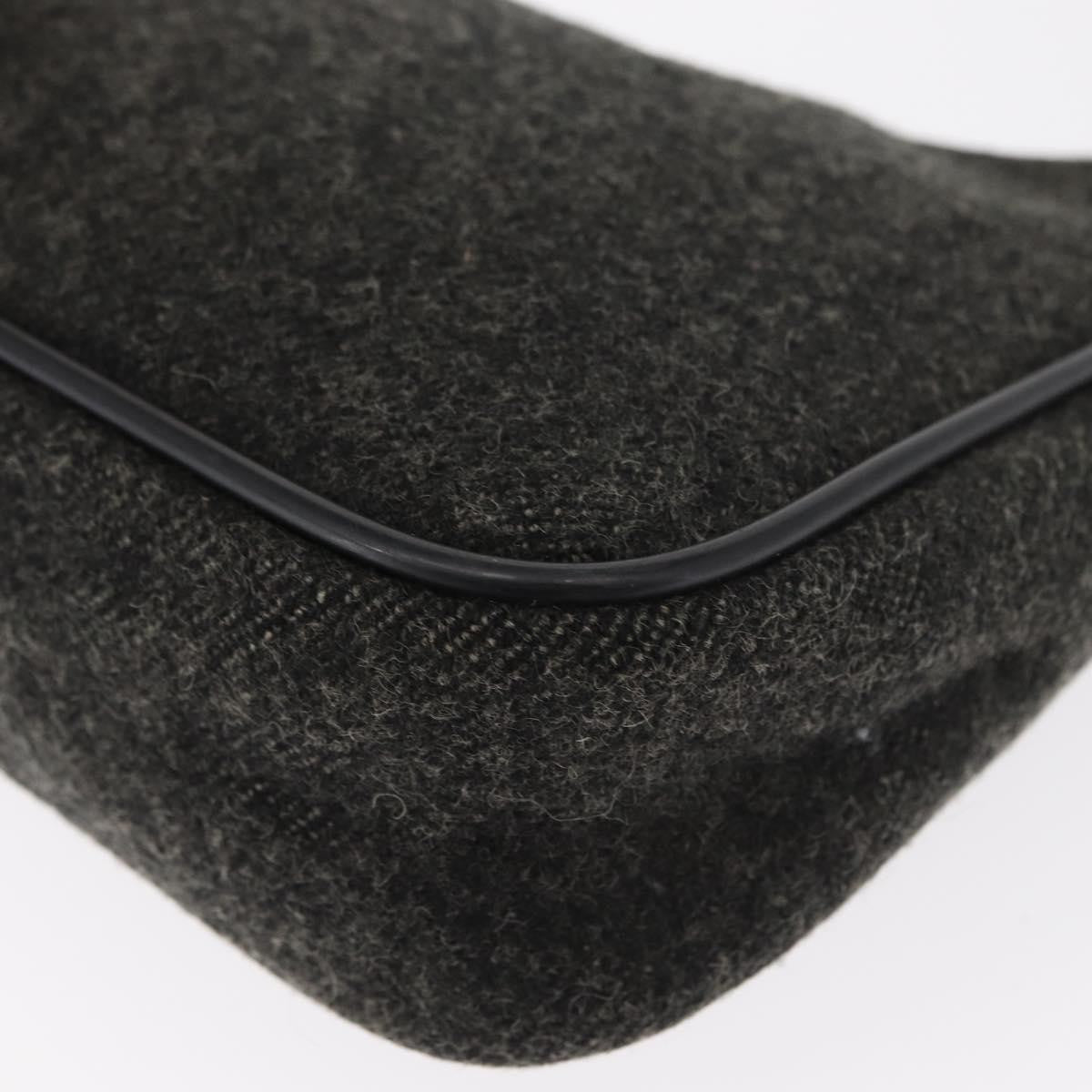 Prada Re-Edition 2000 Hobo Wool Gray Wool Handbag