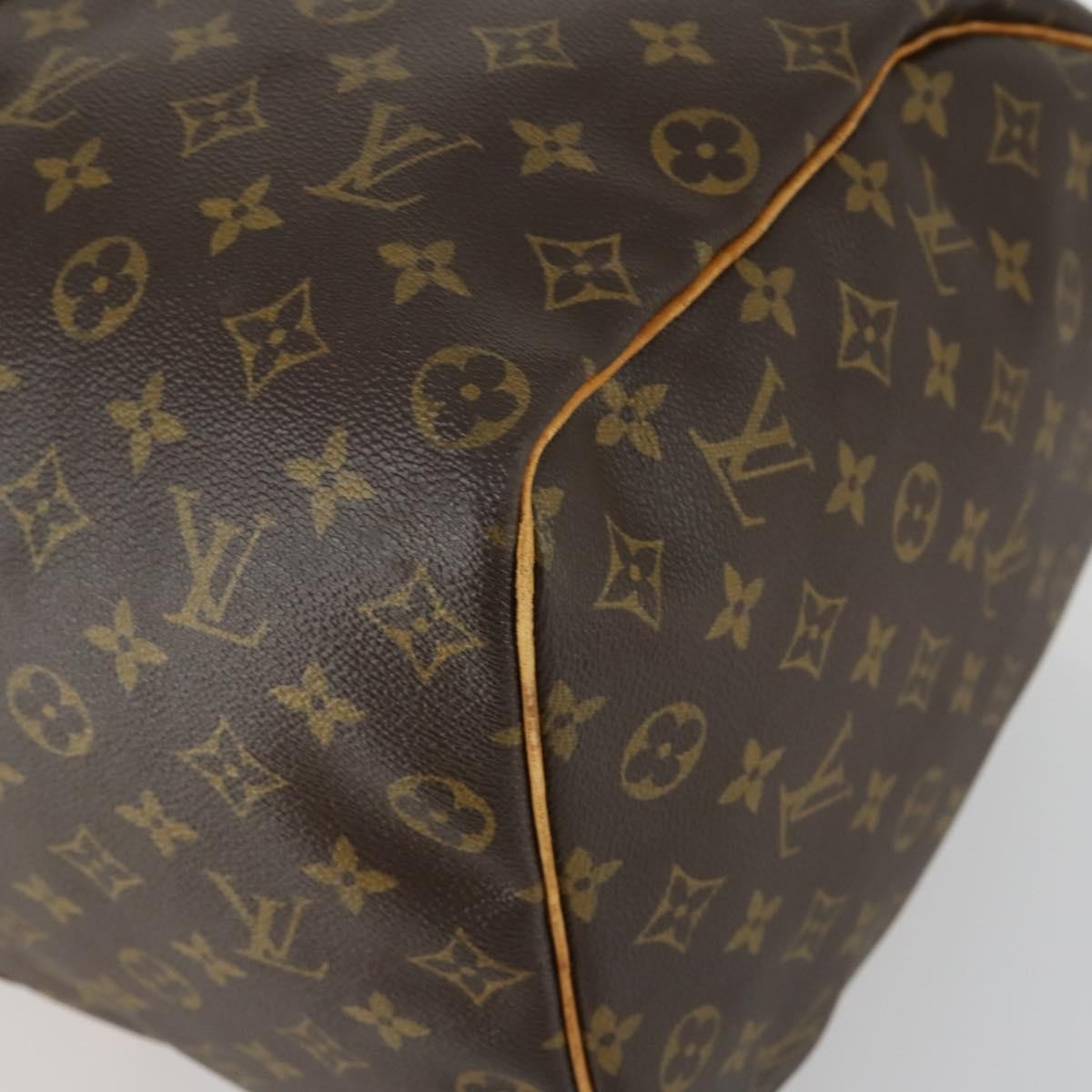 Louis Vuitton Keepall Bag Monogram Canvas Brown Canvas Travel Bag