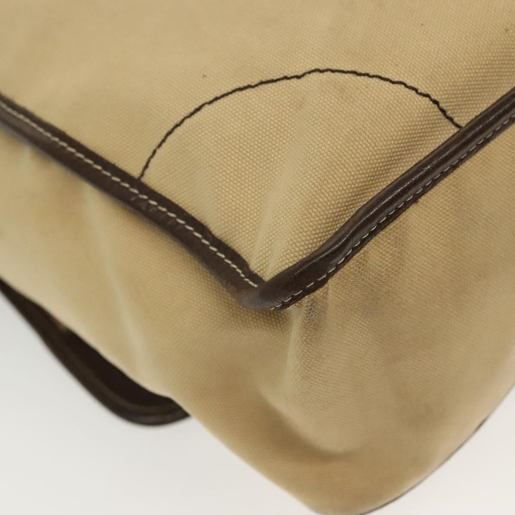 Prada Vintage Shoulder Bag Canvas Beige Canvas Shoulder Bag Bag