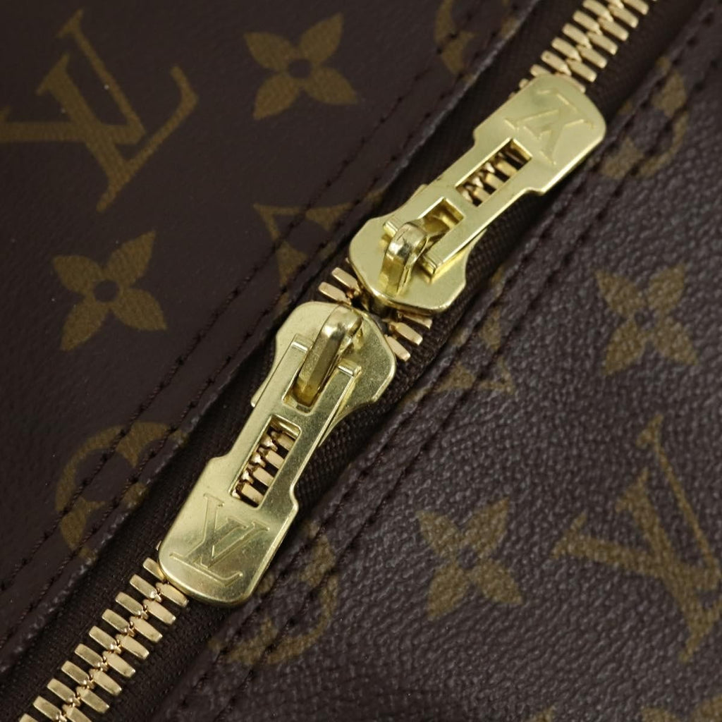 Louis Vuitton Keepall Bag Monogram Canvas Brown Canvas Travel Bag