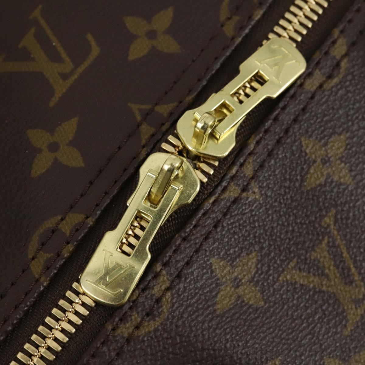 Louis Vuitton Keepall Bag Monogram Canvas Brown Canvas Travel Bag