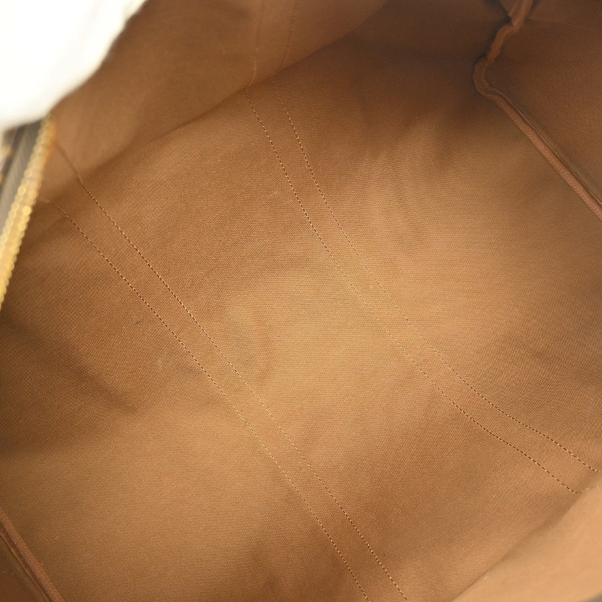 Louis Vuitton Keepall Bag Monogram Canvas Brown Canvas Travel Bag