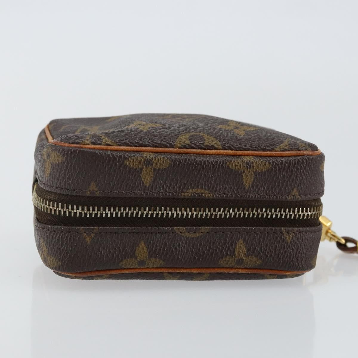 Louis Vuitton Wapity Trousse Pouch Monogram Canvas Brown Canvas Bag
