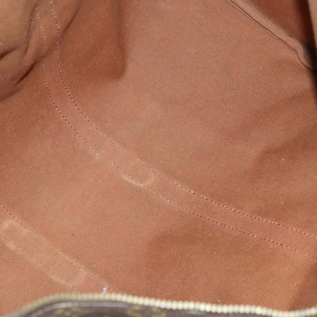 Louis Vuitton Keepall Bag Monogram Canvas Brown Canvas Travel Bag