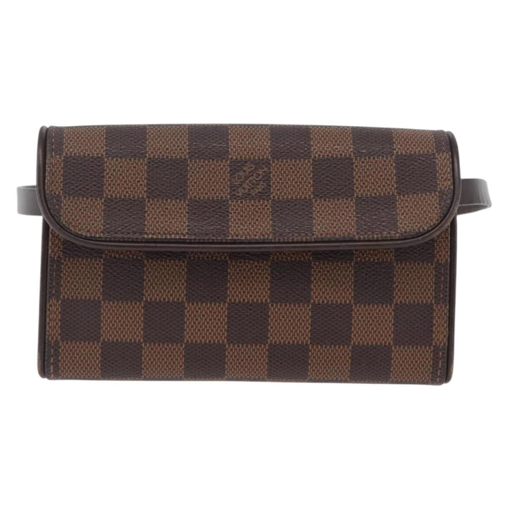 Louis Vuitton Florentine Waist Bag Monogram Canvas Brown Canvas Clutche & Pouche Bag