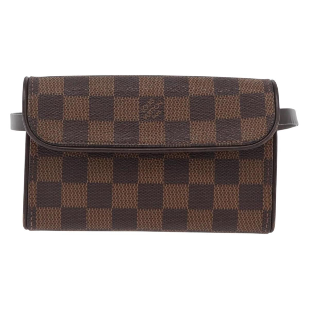 Louis Vuitton Florentine Waist Bag Monogram Canvas Brown Canvas Clutche & Pouche Bag