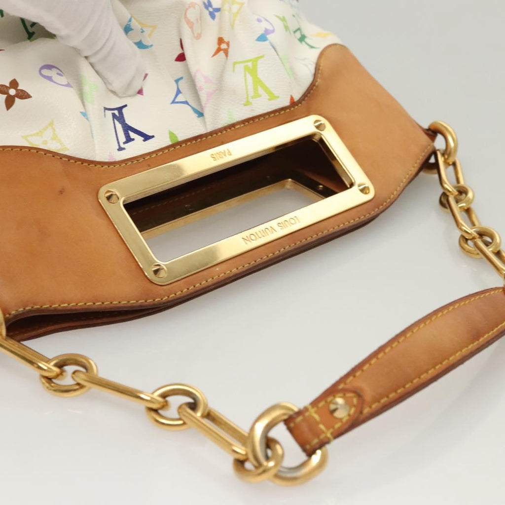 Louis Vuitton Judy Handbag Monogram Multicolor Multicolour Canvas Shoulder Bag