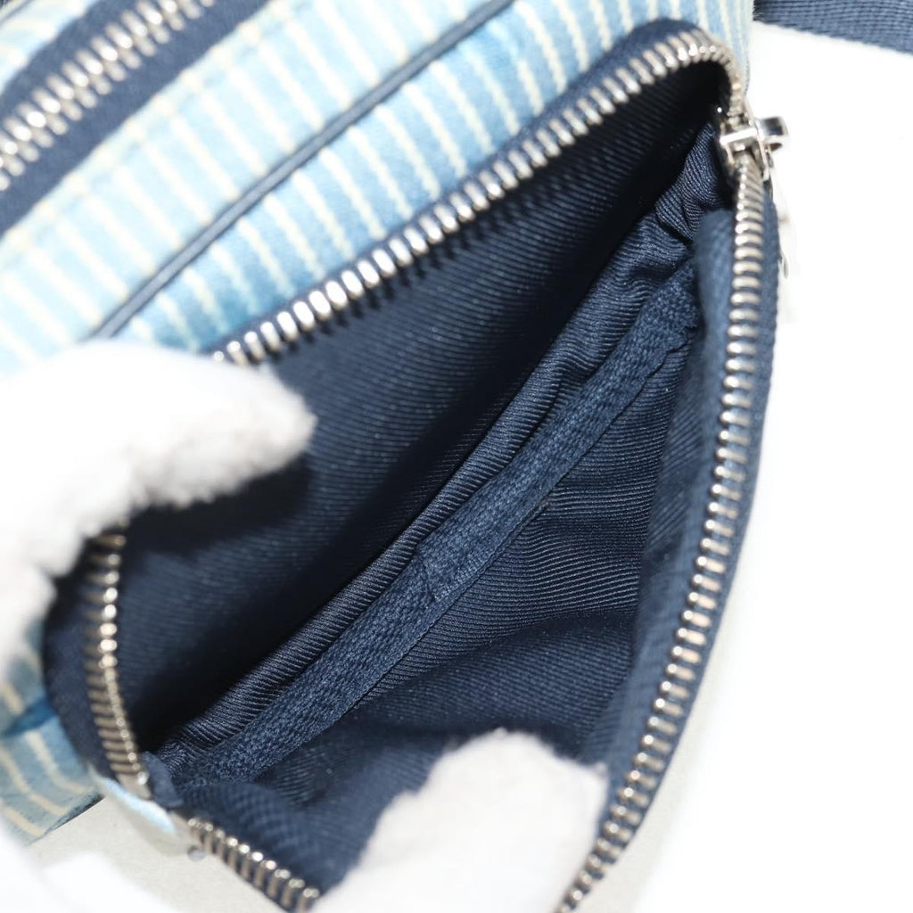 Louis Vuitton Outdoor Pouch Limited Edition Monogram Watercolor Stripes Denim Blue Canvas Clutche & Pouche Bag