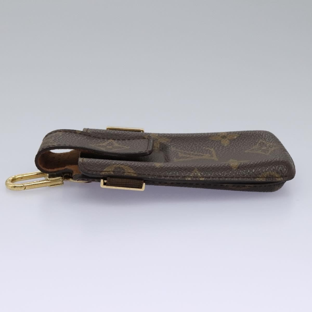 Louis Vuitton Étui Téléphone Monogram Canvas Brown Canvas Tech Accessory Accessory