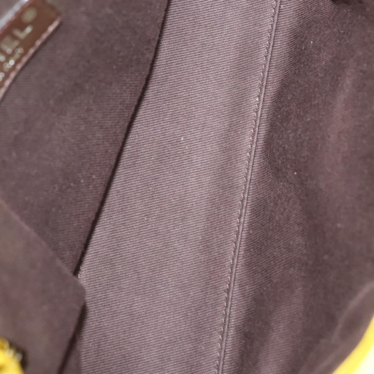 Chanel Two Tone Mademoiselle Lock Flap Bag Quilted Lambskin Yellow Leather Shoulder Bag Bag