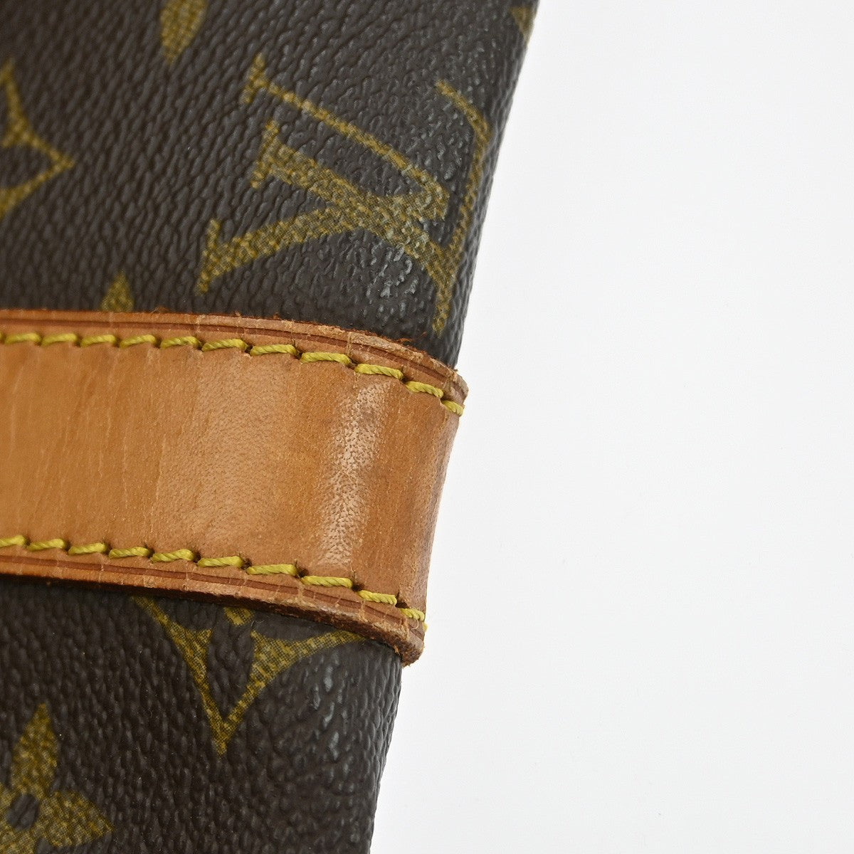 Louis Vuitton Keepall Bag Monogram Canvas Brown Canvas Travel Bag