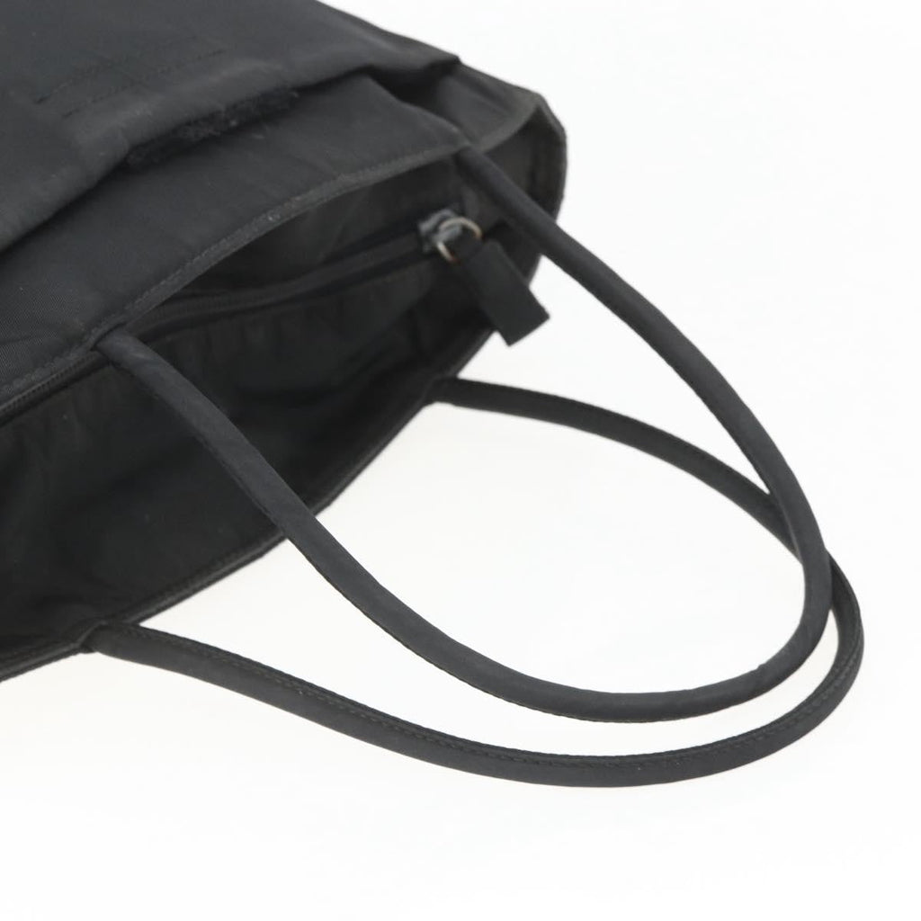 Prada Vintage Tote Tessuto Black Nylon Tote Bag Bag