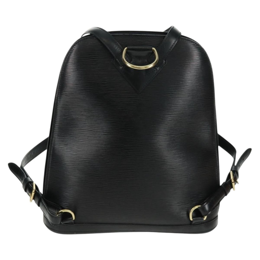 Louis Vuitton Gobelins Backpack Epi Leather Black Leather Backpack Bag