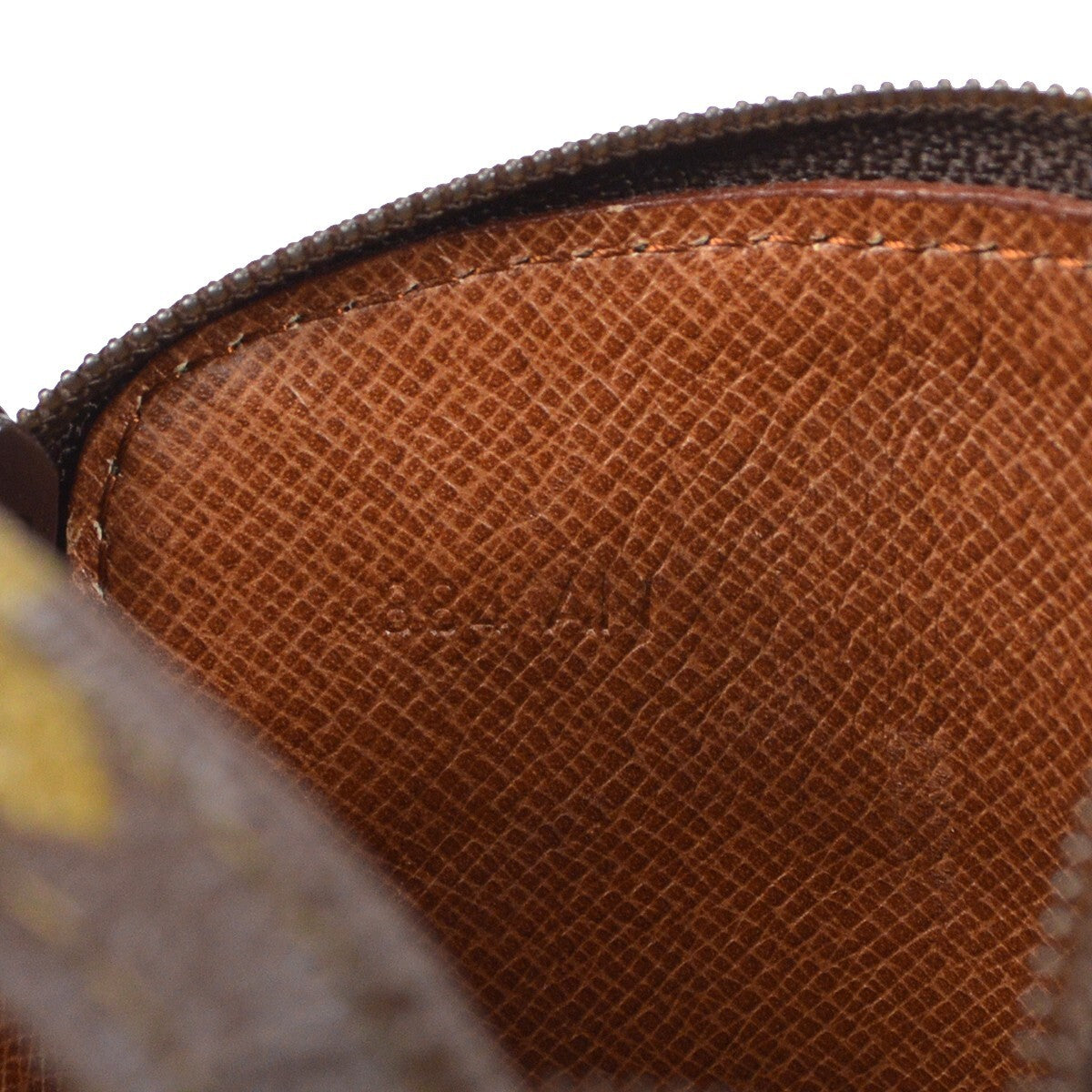 Louis Vuitton Pochette Secret Monogram Canvas Brown Canvas Clutche & Pouche Bag
