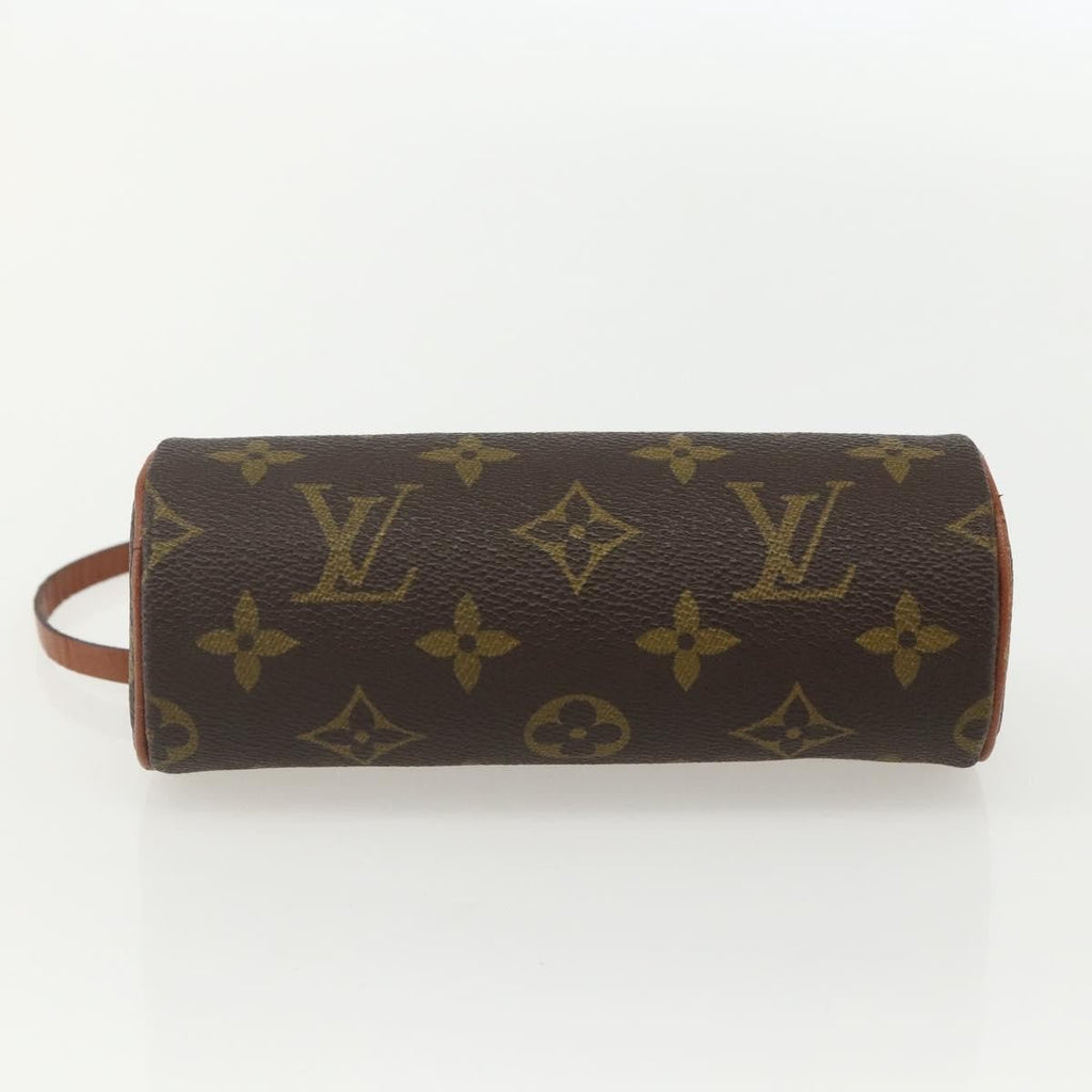 Louis Vuitton Papillon Pochette Monogram Canvas Brown Canvas Clutche & Pouche Bag
