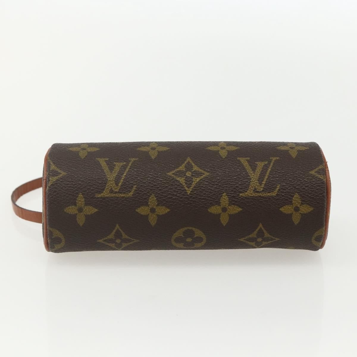 Louis Vuitton Papillon Pochette Monogram Canvas Brown Canvas Clutche & Pouche Bag