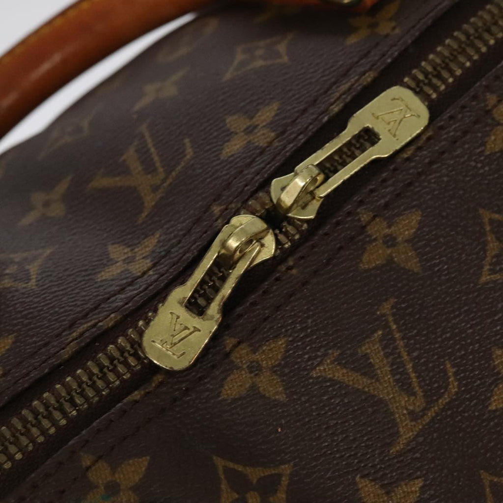 Louis Vuitton Keepall Bag Monogram Canvas Brown Canvas Travel Bag