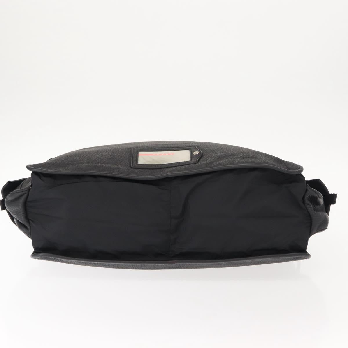 Prada Sport Briefcase Nylon And Leather Black Nylon Briefcase Bag