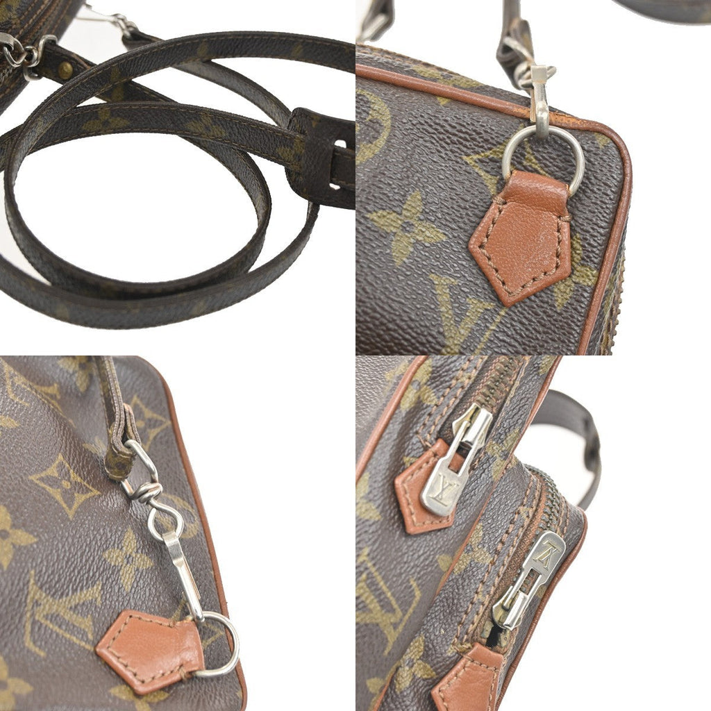 Louis Vuitton Amazone Bag Monogram Canvas Brown Canvas Shoulder Bag