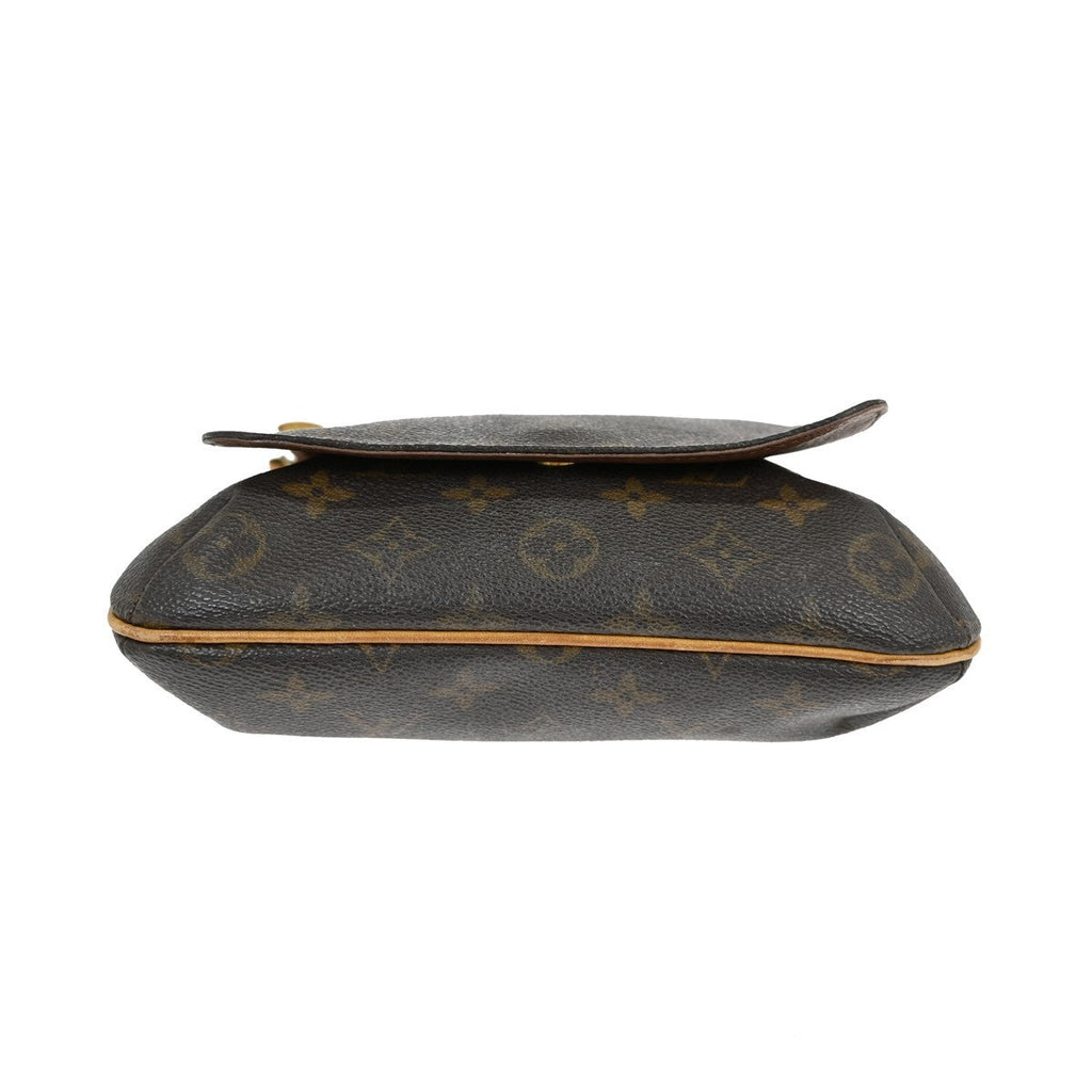 Louis Vuitton Musette Salsa Handbag Monogram Canvas Brown Canvas Shoulder Bag