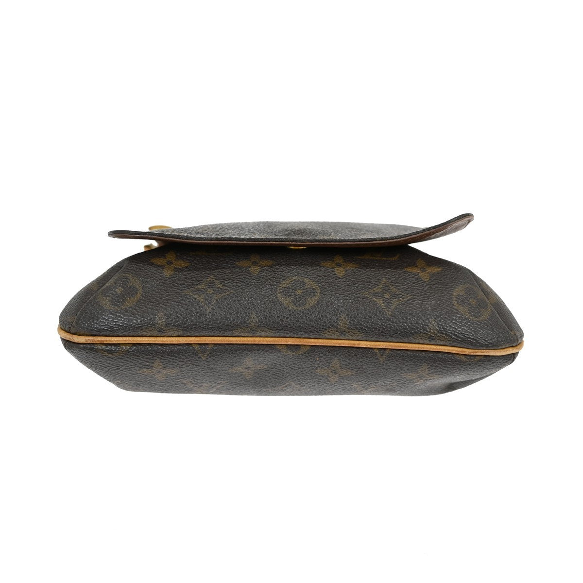Louis Vuitton Musette Salsa Handbag Monogram Canvas Brown Canvas Shoulder Bag