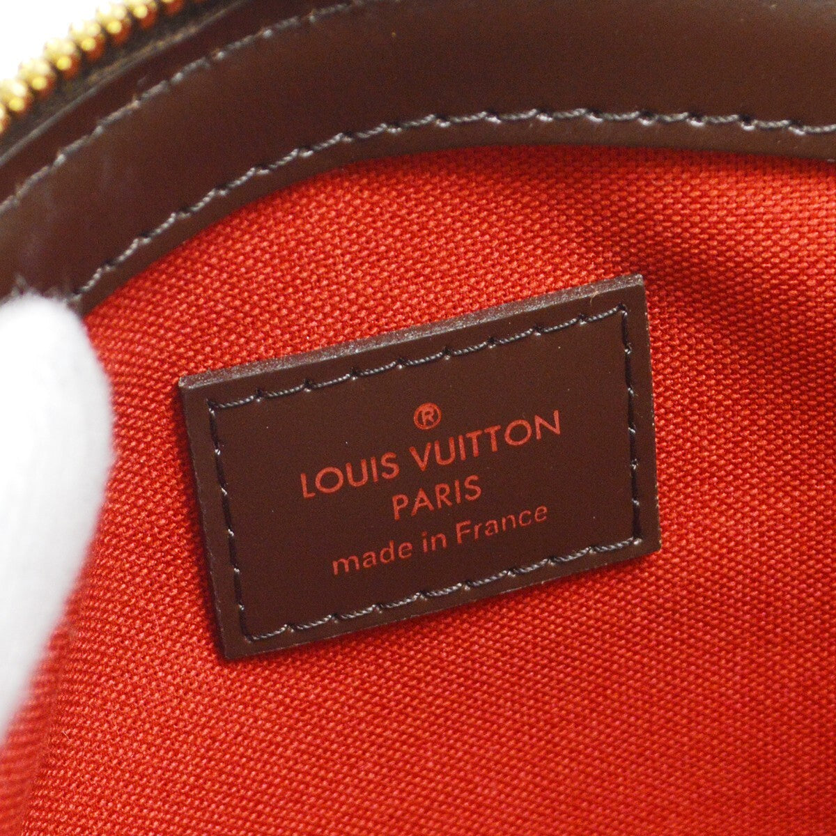 Louis Vuitton Verona Handbag Damier Brown Canvas Shoulder Bag