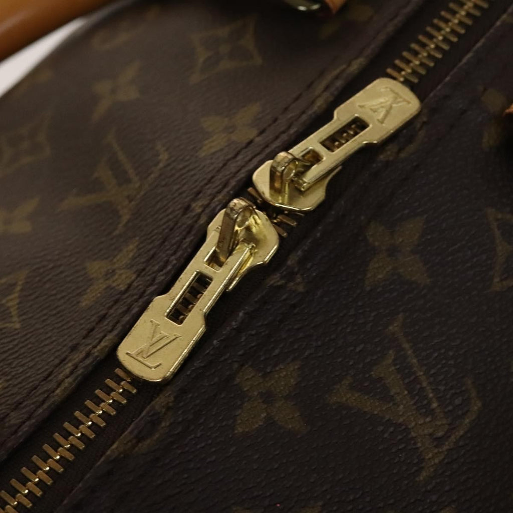 Louis Vuitton Keepall Bag Monogram Canvas Brown Canvas Travel Bag