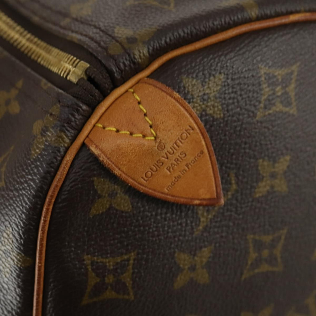 Louis Vuitton Keepall Bag Monogram Canvas Brown Canvas Travel Bag