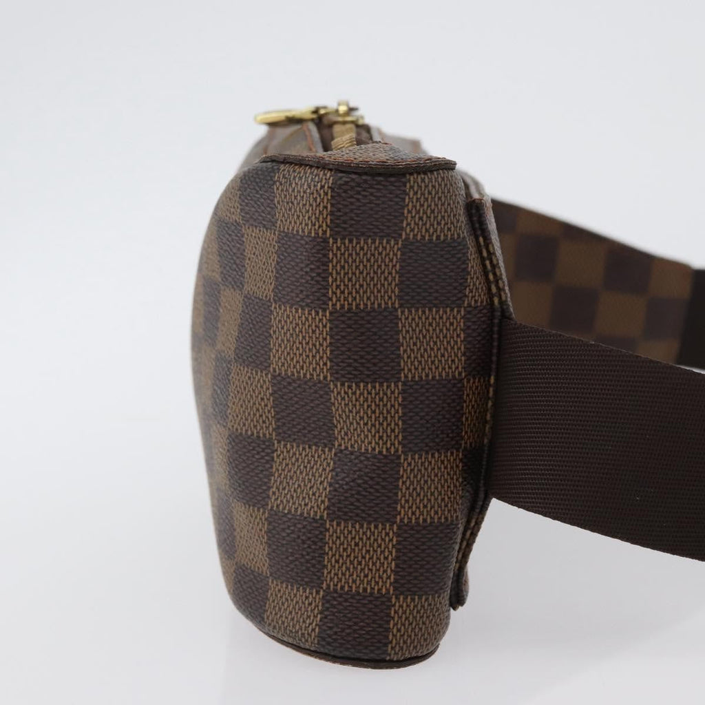 Louis Vuitton Geronimos Waist Bag Damier Brown Canvas Shoulder Bag